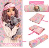 Depesche - TOPModel microvezel handdoek - WILD - Roze