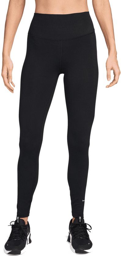 Nike Dri-FIT One Tight Dames - Maat M - Zwart - Fitness & Training - Polyester - High waist - Vrouwen - Volwassenen