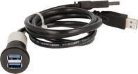 Schlegel 2x USB 3.0-bus A - 2x USB 3.0-stekker A RRJ_2USB3_SW_150