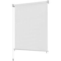 vidaXL Rolgordijn voor buiten 350x140 cm wit