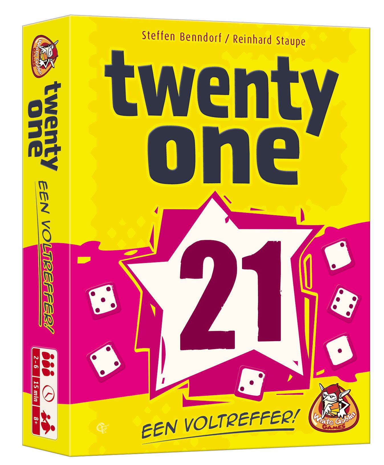 White Goblin Games Twenty One 21 - Bordspel - 8+ jaar