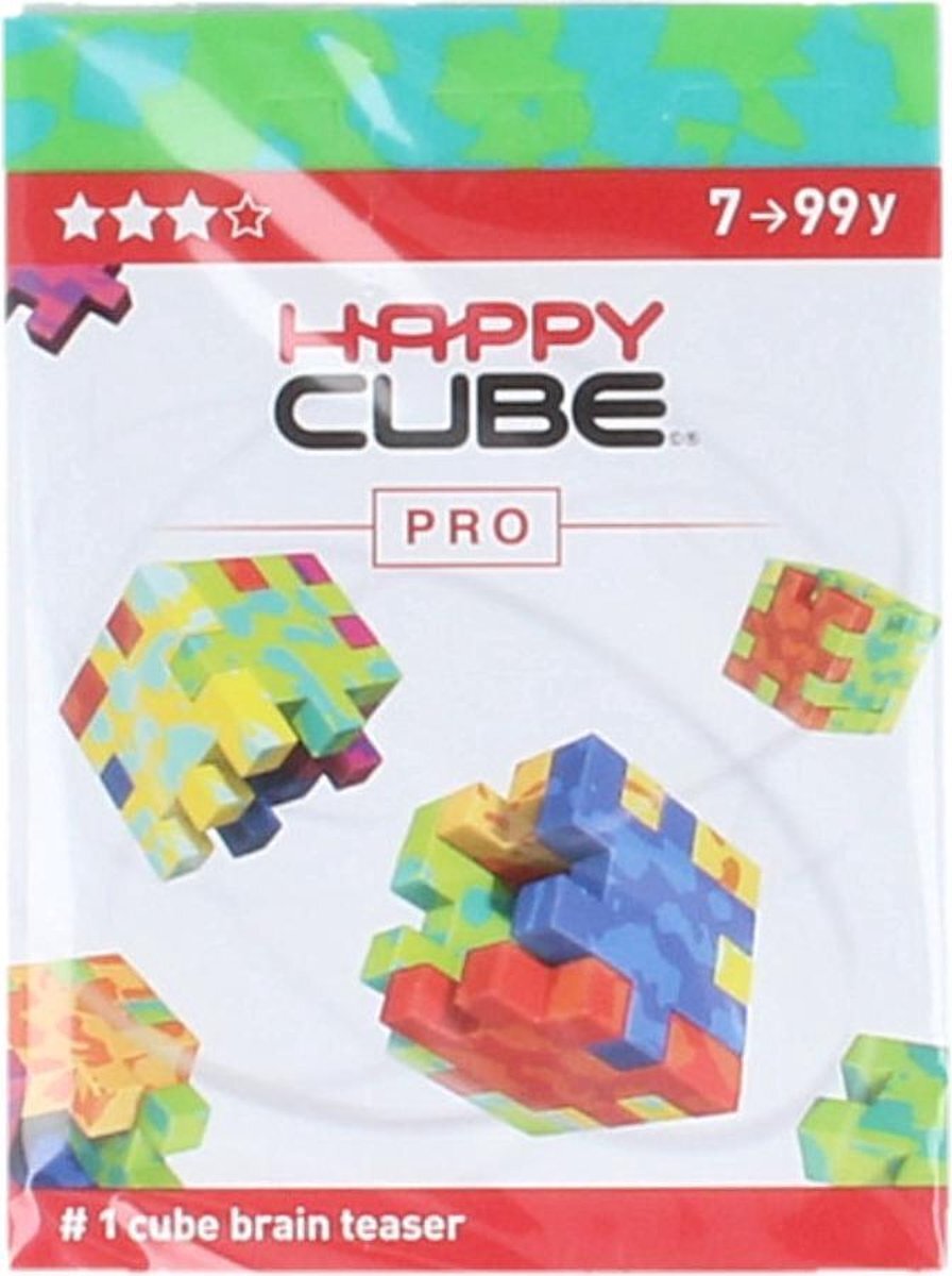 Smart games Happy Cube Pro Puzzel Groen/Blauw