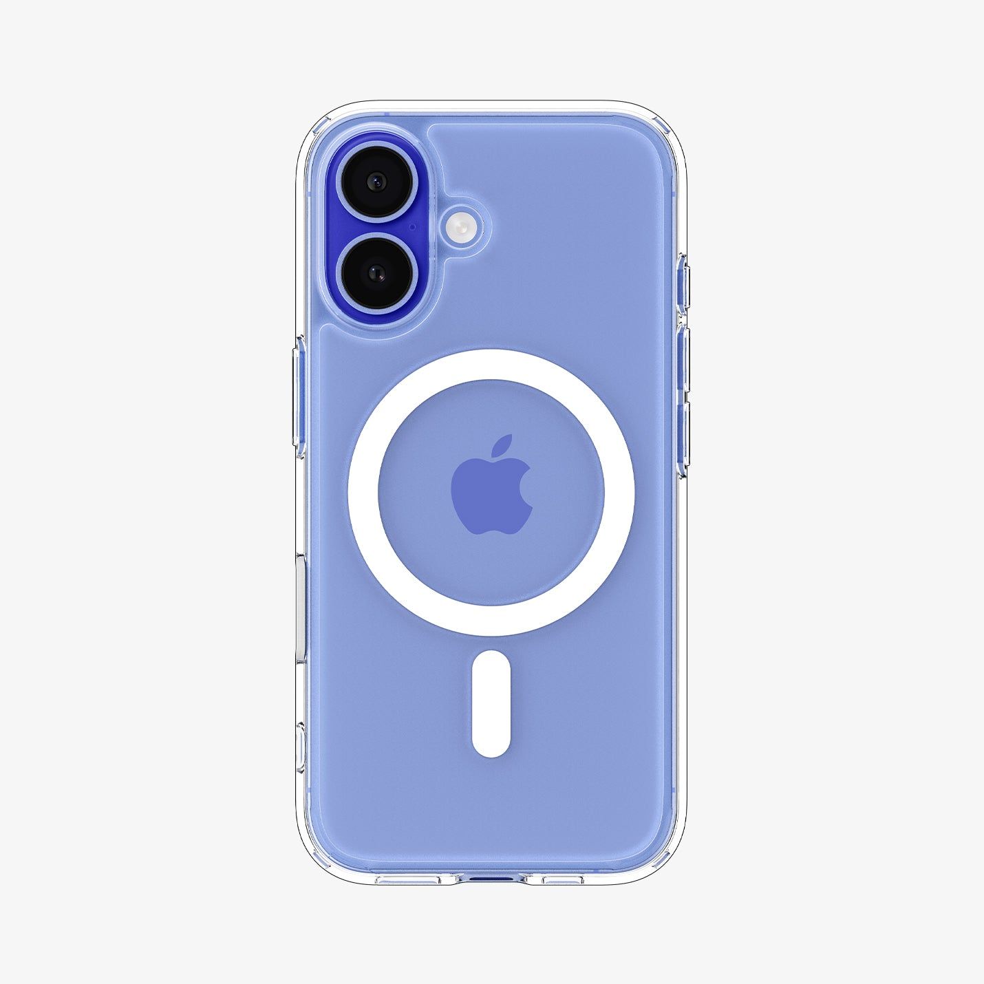 Spigen Ultra Hybrid T MagFit Hoesje voor Apple iPhone 16 - Transparant, Wit