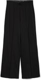 Vero Moda VMEVA Pantalon large taille haute Noir