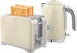 HOMCOM Waterkoker en Broodrooster Set Kunststof, Roestvrij Staal 23,5L x 16B x 24,4H cm Crèmewit