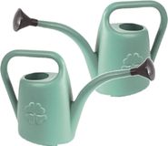Prosperplast Gieter - Set van 2x stuks - mintgroen - kunststof - 1.8 liter