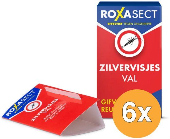 Roxasect 6x Roxasect Zilvervisjesval - Voordeelverpakking!