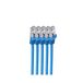 ShiverPeaks BS75511-0.25B-SET5 Netwerkkabel Blauw 0,25 m Cat7 S/FTP (S-STP) Rond