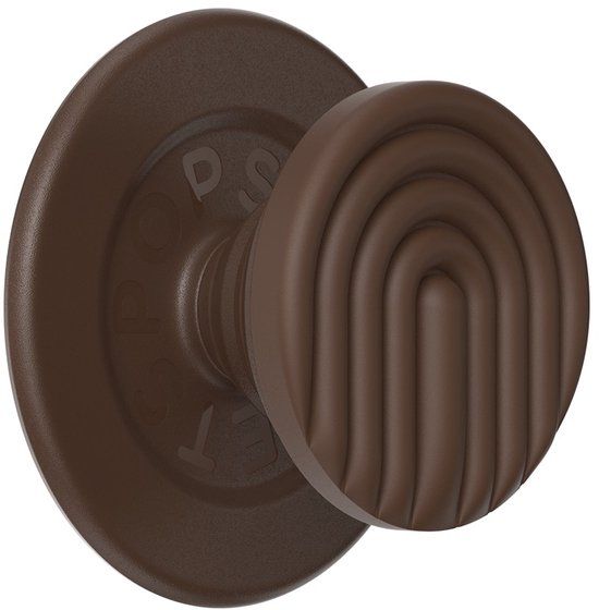 PopSockets PopGrip geschikt voor MagSafe Round - Curves Cocoa
