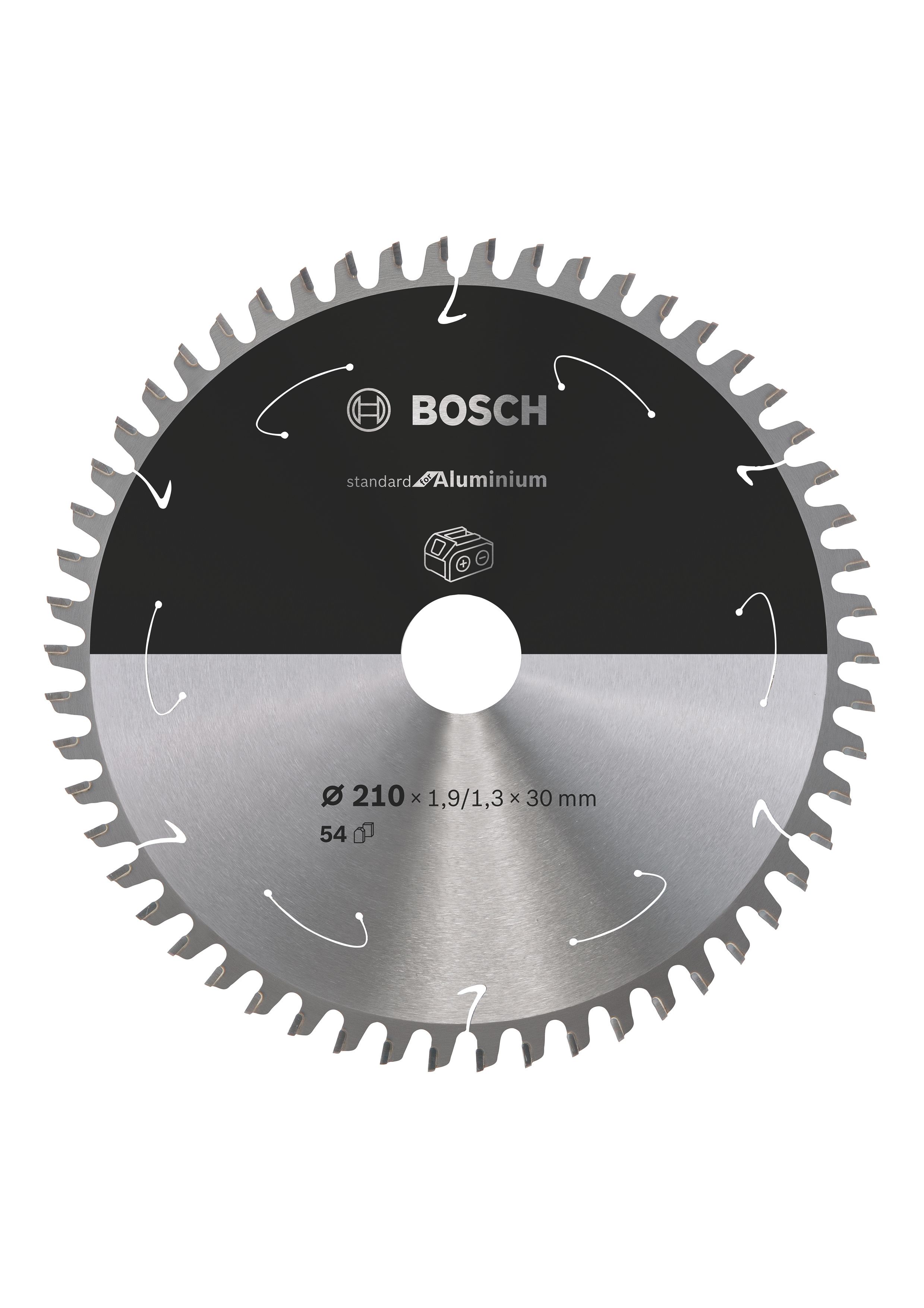 Bosch 2608837773 Cirkelzaagblad - 210 x 30 x 54T - Aluminium
