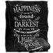 HARRY POTTER Silky Touch superzachte plaid 152 x 127 cm