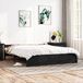Maison Exclusive - Lit en bois massif, noir, 140x190 cm