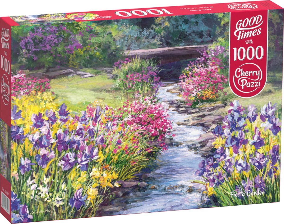 Cherrypazzi Fiesta Garden Puzzel 1000 Stukjes