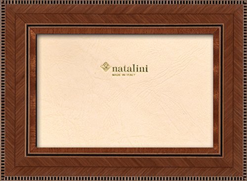 Natalini C\35\CIL\7 13X18 fotolijst met ondersteuning voor tafel, Tulipwood, bruin, 13 x 18 x 1,5