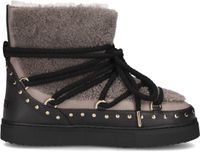 INUIKII Curly Rock Bottines - Ponyhair - Femme - Gris - Taille 36