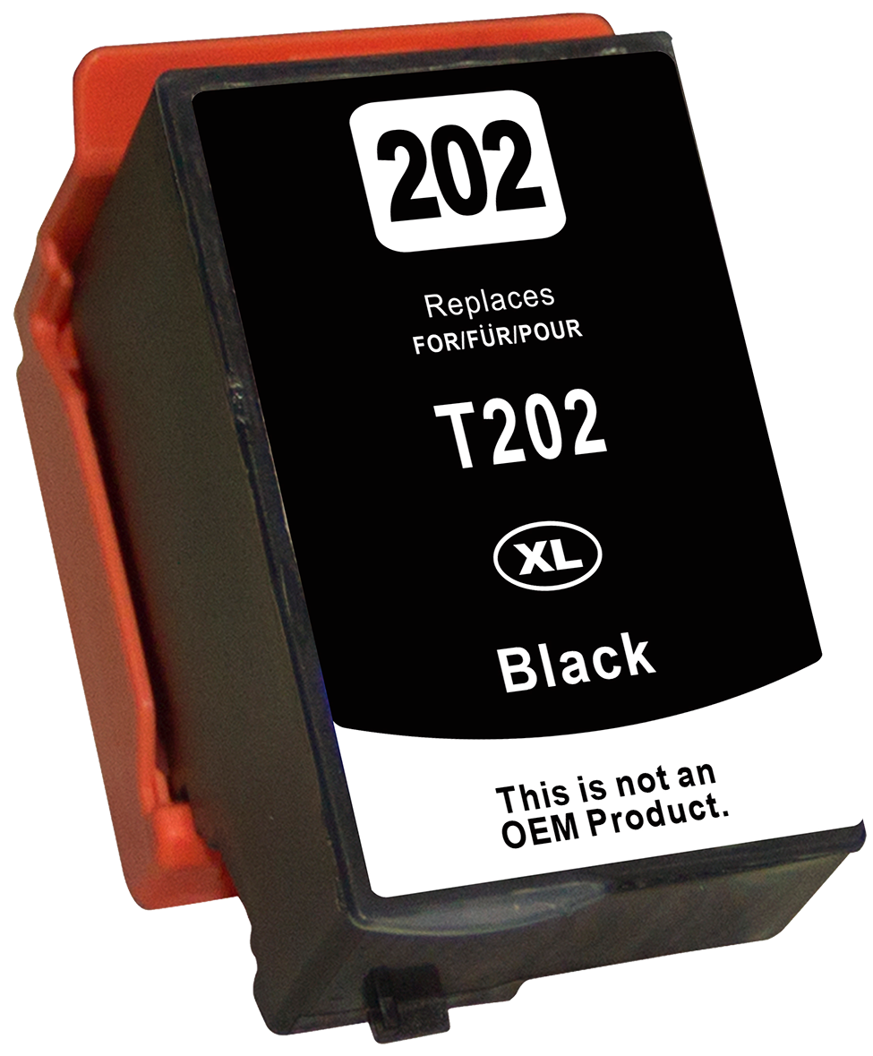 Huismerk inktcartridge voor Epson 202XL zwart