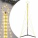 VidaXL 3307643 Kunstkerstboom 182 cm Warm Wit LED