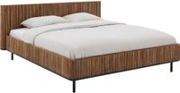 Goossens Bedframe Adel, 180 x 200 cm Hout Teak blank was