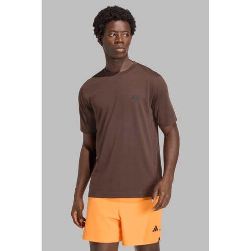 adidas Performance sportshirt - bruin