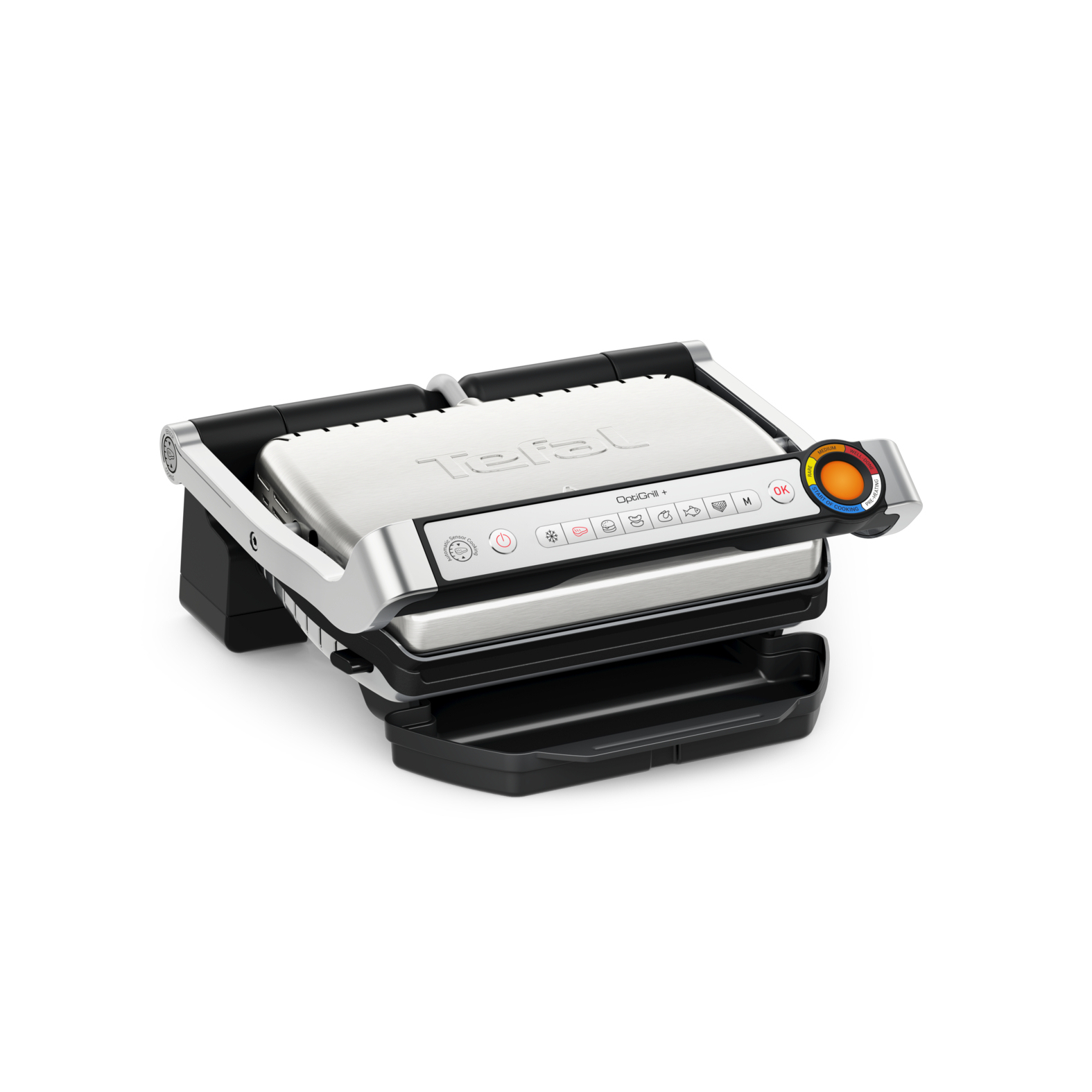 Tefal OptiGrill+ GC717D - Intelligente Contactgrill - RVS