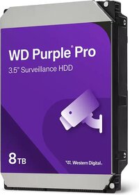 WD Purple Pro 8TB HDD - 3.5" SATA 6Gb/s - 256MB Cache