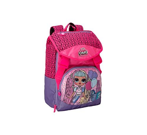 LOL OMG Lol Surprise Omg Element schoolrugzak uitbreidbaar, Roze.