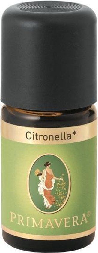 Primavera Etherische Olie Bio Citronella - 5 ml