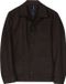 Giordano Vittorio Overshirt Wolmix Tussenjas Donkerbruin XXL