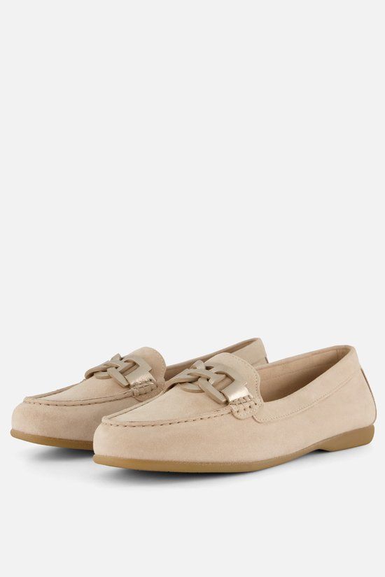 Gabor Instappers beige Suéde