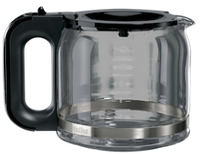 Braun BRSC005 Carafe - Black - Glass & Plastic - Round