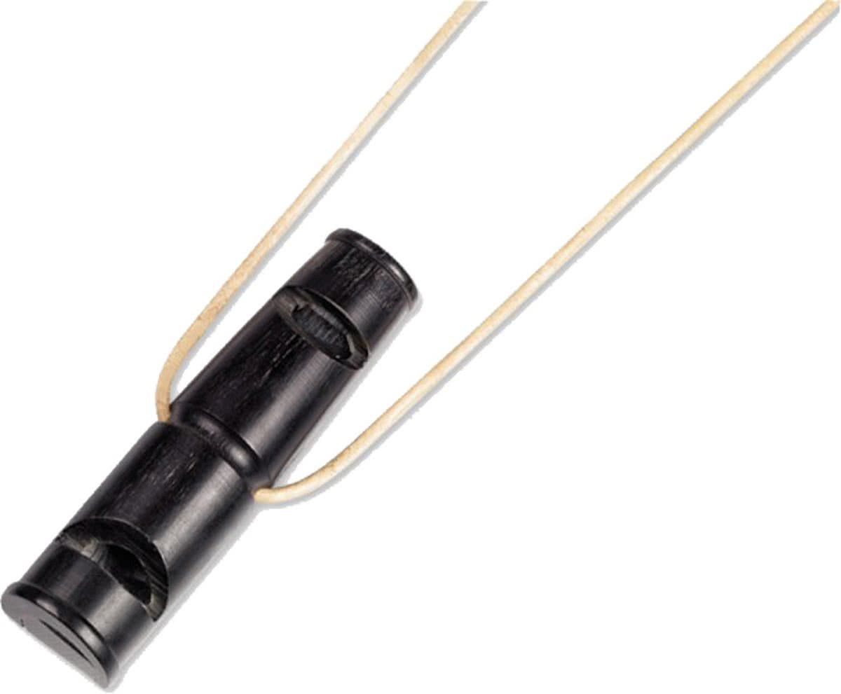 Nobby - Hondenfluitje - 2 tonen - zwart - 7 cm