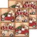 Merkloos / Sans marque G. Wurm Gmbh + Co. Kg Kersthanger set van 16x houten auto hangers 6 x 5 cm - houten kerstboomversiering ornamenten