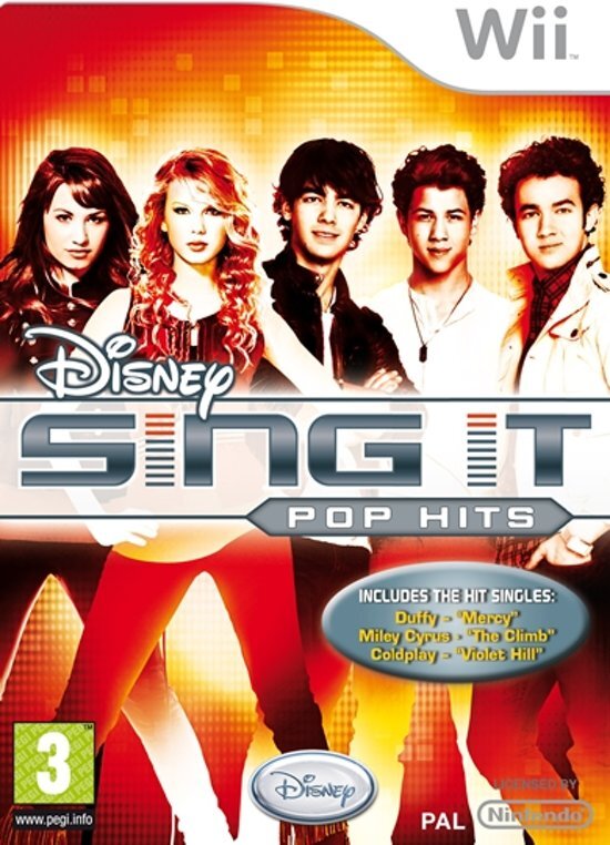 Disney Interactive Disney: Sing it - Pop Hits Populaire hits voor de fans! Nintendo Wii