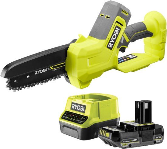Ryobi - Accu 15cm Snoeikettingzaag (inlc. 1x2.0Ah accu)