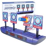 Dreamy Cubby Nerf doel, elektrisch digitaal doel voor Nerf Guns, elektronische scoring auto reset doelstellingen geschenken speelgoed voor 6, 7, 8, 9, 10 jaar oude kids, jongens verjaardagscadeaus