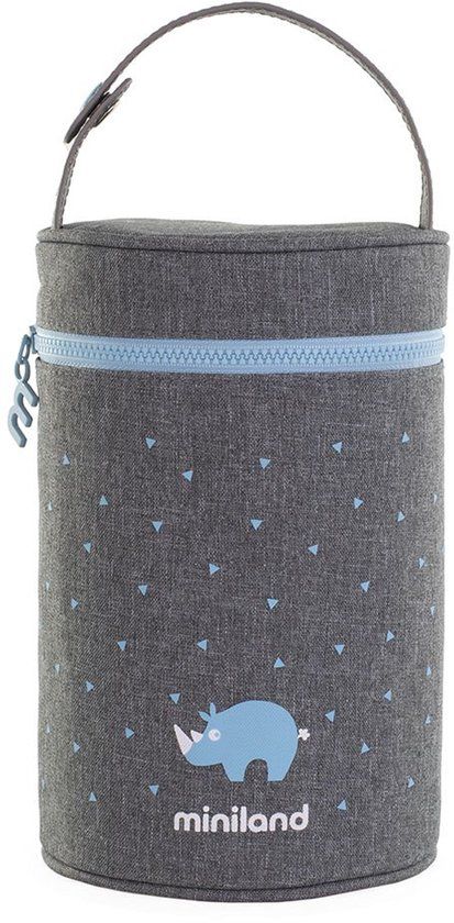 Thermibag Miniland Azure Thermische Hoes 700ml Grijs Kinderen