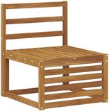 vidaXL - Extérieur - Moyen - Canapé - Massif - Acacia - Bois - Naturel - 59 x 63 x 73 cm