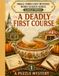 A Deadly First Course: A Small Town Cozy Mystery Word Search: Large Print Puzzle Book for Adults and Seniors