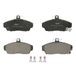 Ferodo FDB613 Remblokkenset, schijfrem - (4-delig) - (4 stuks) | Compatibel met: HONDA CIVIC VI Aerodeck, CIVIC VI Fastback, CIVIC VI Hatchback, CIVIC VI Stufenheck, CIVIC VII Coupe
