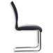 IDIMEX Fauteuil ALADINO, set van 4 stuks, noir