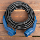 VOLDT Type 2 11kW 16A driefasen oplaadkabel voor elektrische auto's EV PHEV, type 2 naar type 2 mode 3, geschikt voor model S/X/Y/3, ID.4, E-Tron, e-208, I4, IX1, Zoe enz. IP67 bescherming