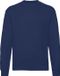 Fruit of the Loom Donker Blauwe unisex sweater Classic maat 2XL