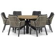 Lifestyle Garden Furniture Lifestyle Lifestyle Verona/Rockville 160 cm rond dining tuinset 7-delig