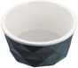 HUNTER EIBY keramische kom, eet- en drinkbak, antislip, 550 ml, blauw