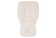 Jollein Zitkussen buggy, zomer, badstof/katoen, universele buggy-inleg, ook voor kinderwagens, omkeerbaar, zacht en absorberend, zand (nougat), 80 x 46 cm