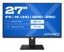 JAPANNEXT JN-IPS270UHD60F moniteur d'ordinateur 68,6 cm (27\") 3840 x 2160 Pixels 4K Ultra HD LED Noir