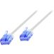 LogiLink CQ3081U RJ45 Netwerkkabel, patchkabel CAT 6A U/UTP 7.50 m Wit