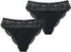 Joop! Slip Beautiful Zwart Gebloemd Dames