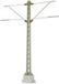 Viessmann Modelltechnik H0 Mât central DB Universel - Exécution métal - 4112