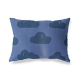 BonaMaison Blauw Decoratieve Kussensloop, Kussenhoezen Bank, Decoratieve Kussenhoesjes, Kussensloop; Sofa, Slaapkamer, Kantoor, Auto 45x60 Cm - Ontworpen en vervaardigd in Turkije